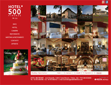 Tablet Screenshot of hotel500firenze.com